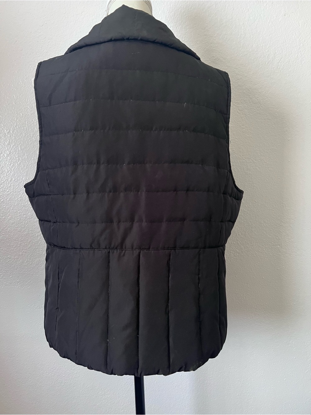 Kenneth Cole Reaction Black Down Feather Puffer Vest Size XL - Picture 2 of 5